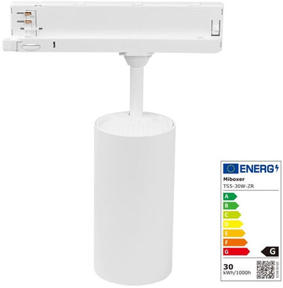 Miboxer RGB-CCT-LED-3-Phasen-Schienenspot 30 W weiß - led0236