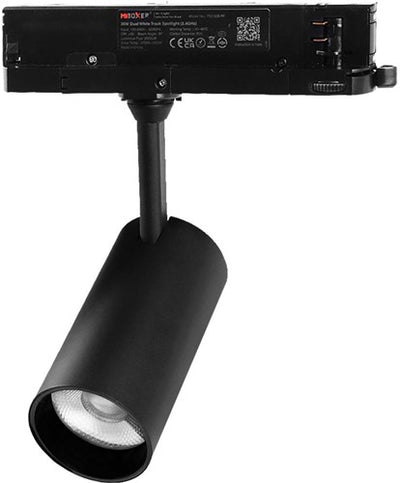 Miboxer RGB-CCT-LED-3-Phasen-Schienenspot 30 W schwarz - led0238