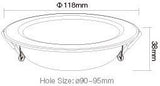 Miboxer RGB-CCT LED-Downlight 6W schwarz - led0241 - afbeelding 2