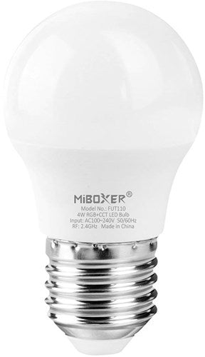 Miboxer RGB-CCT LED E27 Bullet 4W RF 2,4g - led0216