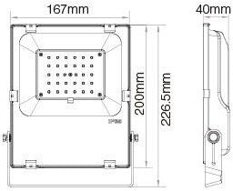 Miboxer RGB-CCT-LED-Strahler IP65 30 W - led0249