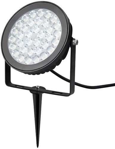 Miboxer RGB-CCT LED-Gartenstrahler IP65 15 W rund schwarz - led0256