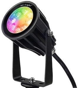 Miboxer Zigbee RGB-CCT LED-Gartenstrahler IP65 6 W rund schwarz – led0280