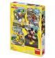 Disney Puzzle Junior Mickey in der Stadt 4 x 54 Teile
