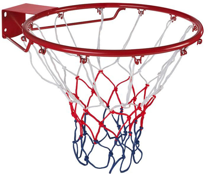 Midwest Basketball Ring + Netz 45 cm rot