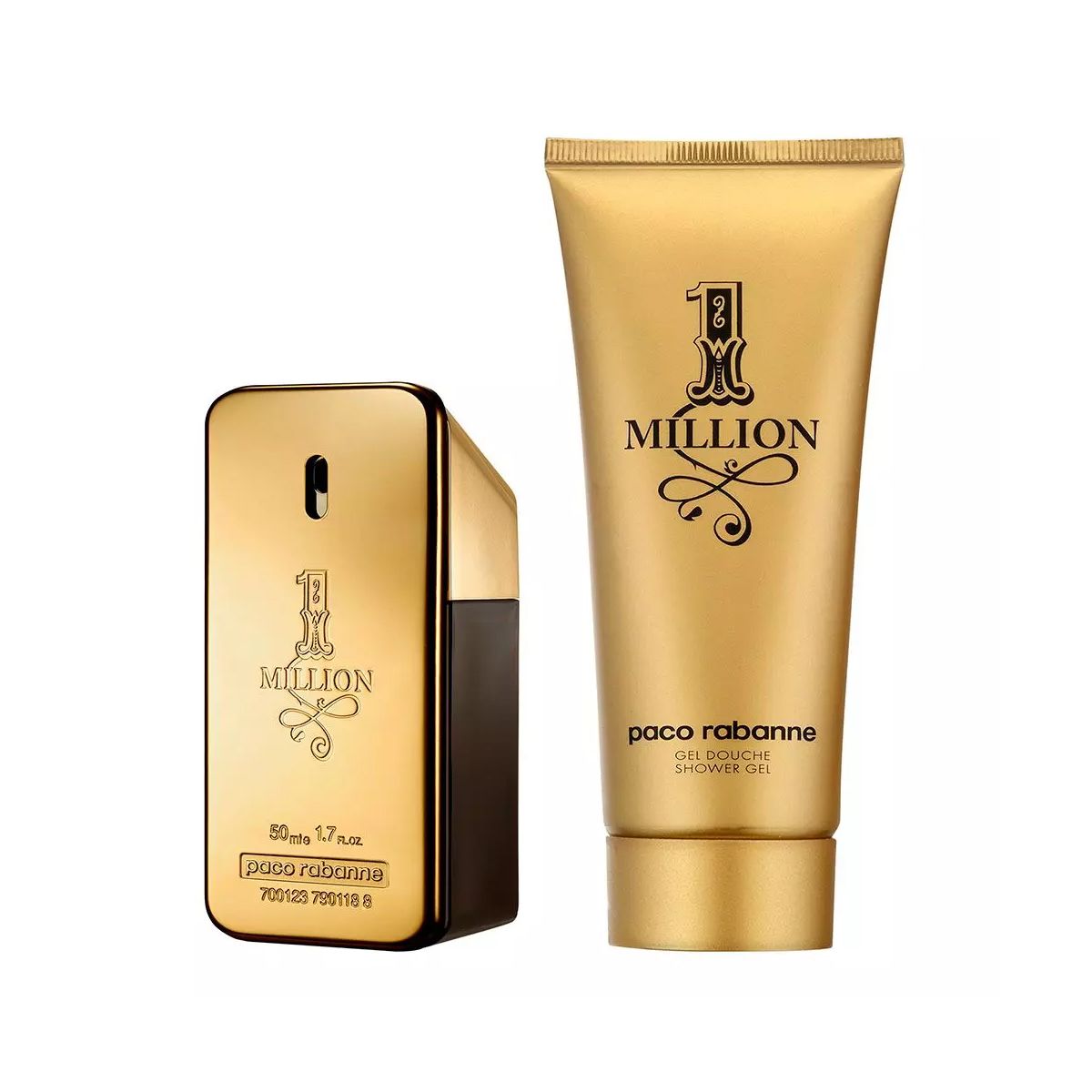 Paco Rabanne One Million Geschenkset Eau de Toilette 50 ml + Duschgel 100 ml Herren
