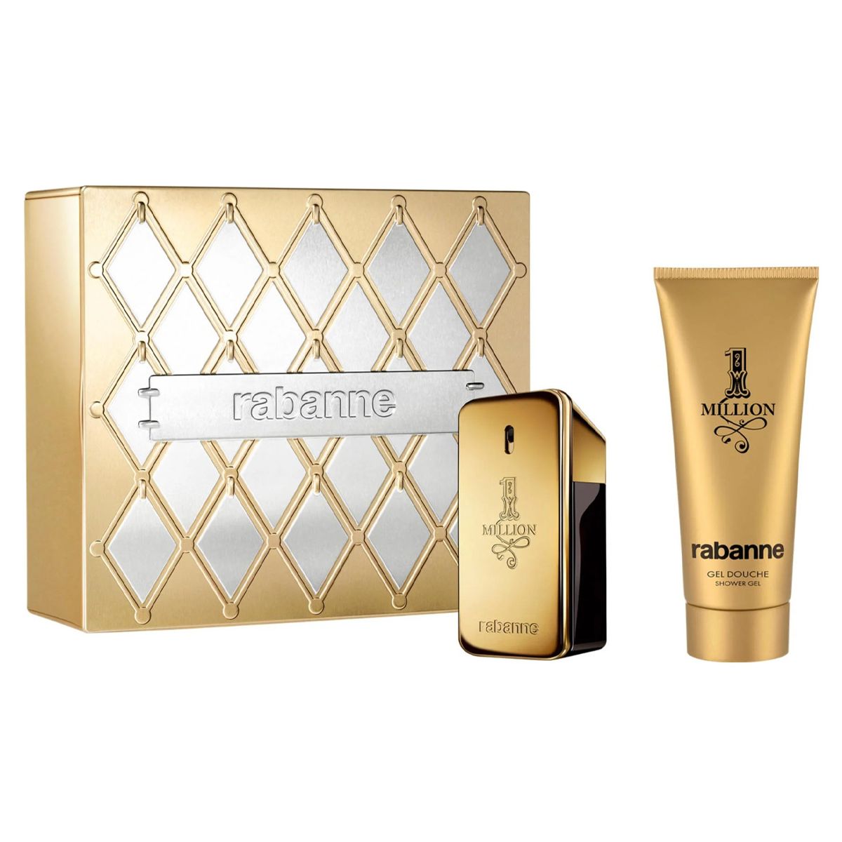 Paco Rabanne One Million Geschenkset Eau de Toilette 50 ml + Duschgel 100 ml Herren