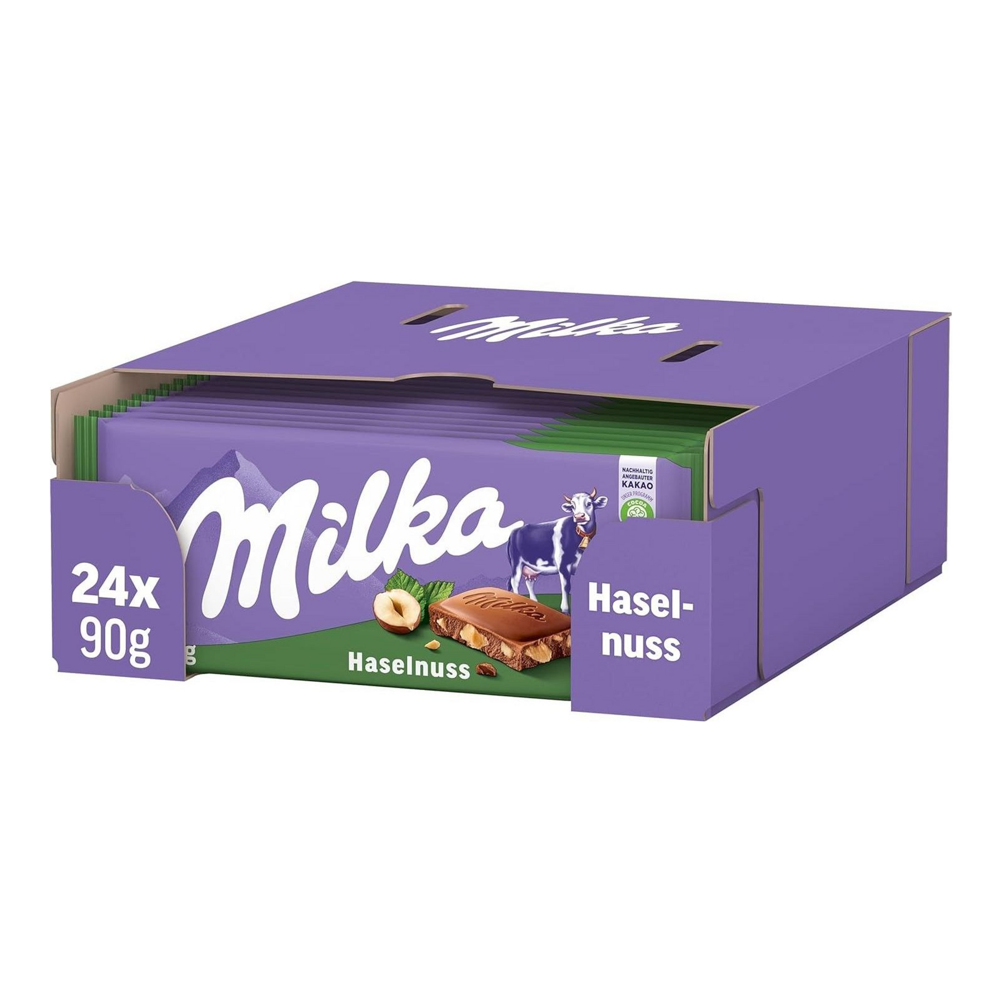 Milka Bruchnuss-Flowpack (24x 90gr)
