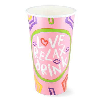 Milchshakebecher Pappe 90mm (25x 500cc)