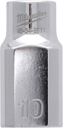 Milwaukee Zubehör 1 2 metrische Stecknuss – 10 mm – 4932480008