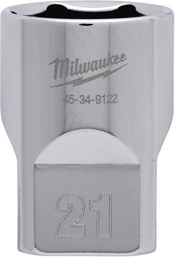 Milwaukee Zubehör 1 2 metrische Stecknuss – 21 mm – 4932480019