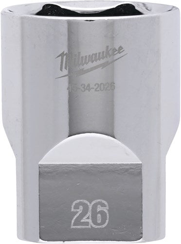 Milwaukee Zubehör 1 2 metrische Stecknuss – 26 mm – 4932480024