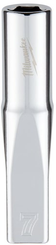 Milwaukee-Zubehör 1 4 Ratschen-Stecknuss, metrisch lang – 7 mm – 4932478327