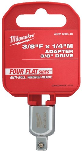 Milwaukee Zubehör 3 8 f x 1 4 m Adapter von 3 8 auf 1 4 – 4932480648