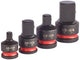 Milwaukee Zubehör-Adapter Shockwave Sechskant-Set, 4-teilig – 4932480356