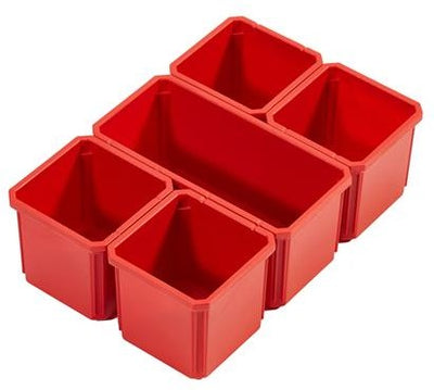Milwaukee Zubehörablagen für Packout-Organizer und Kompakt-Organizer | 5 Stück - 4932478300