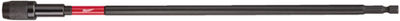 Milwaukee Zubehör Bithalter mit Schloss 305 mm 1 4 Sechskant – 1 Stück – 4932471825