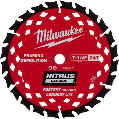 Milwaukee Zubehör Kreissägeblatt | Abriss | csb p wd 190x30x1,6x24atb | 1 Stück - 4932499376