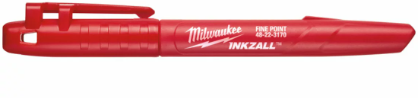 Milwaukee-Zubehör Feinpunktmarkierung – rot – 1 Stück – 48223170