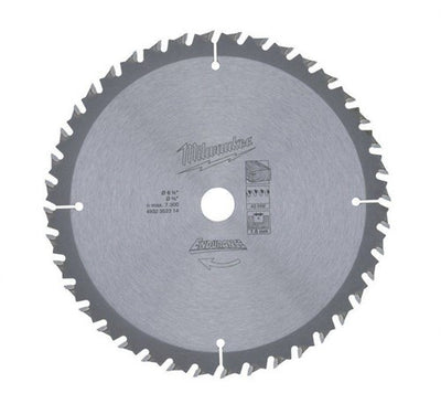 Milwaukee Zubehör hm Kreissägeblatt | 165 x 15,87 x 24t | Holz-MDF-Laminat – 4932471311