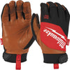 Milwaukee Zubehör Hybrid-Leder-Arbeitshandschuhe – L 9 | 1 Paar - 4932471913
