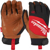 Milwaukee Zubehör Hybrid-Leder-Arbeitshandschuhe – XL 10 | 1 Paar - 4932471914