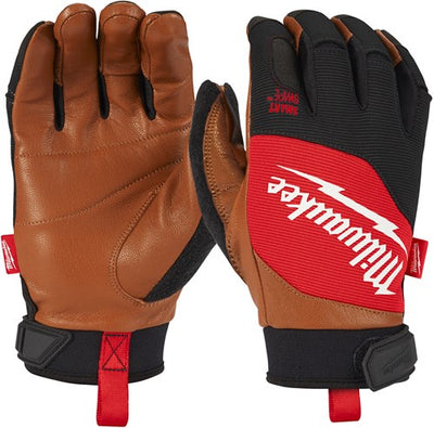 Milwaukee Zubehör Hybrid-Leder-Arbeitshandschuhe – XL 10 | 1 Paar - 4932471914