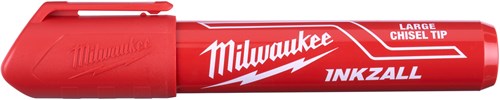 Milwaukee Zubehör Inkzall Red L Meißelpunktmarkierung | 12 Stück - 4932471556