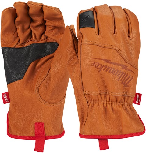 Milwaukee Zubehör Arbeitshandschuhe aus Leder – XL 10 | 1 Paar - 4932478125