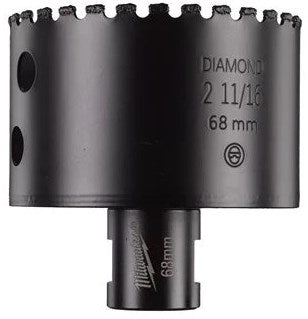Milwaukee Zubehör M14 Diamantbohrer 68 mm – 1 Stück – 4932478285