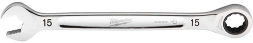 Milwaukee Zubehör Maxbite Ratschenschlüssel metrisch 15 mm – 1 Stück – 4932471508