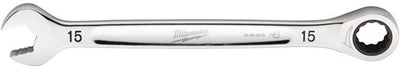 Milwaukee Zubehör Maxbite Ratschenschlüssel metrisch 15 mm – 1 Stück – 4932471508
