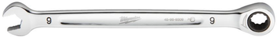 Milwaukee Zubehör Maxbite Ratschenschlüssel metrisch 9 mm – 1 Stück – 4932471502