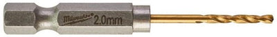Milwaukee Zubehör Metallbohrer Shockwave HSS-G Ti. 2 mm – 2 Stück – 48894703