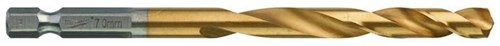 Milwaukee Zubehör Metallbohrer Shockwave HSS-G Ti. 7 mm – 1 Stück – 48894717