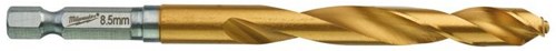 Milwaukee Zubehör Metallbohrer Shockwave HSS-G Ti. 8,5 mm – 1 Stück – 48894720