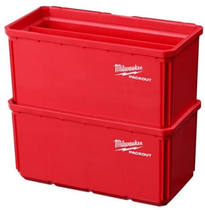 Milwaukee Zubehörverpackung 10 x 20 cm Behälter (2 Stück) – 4932480699