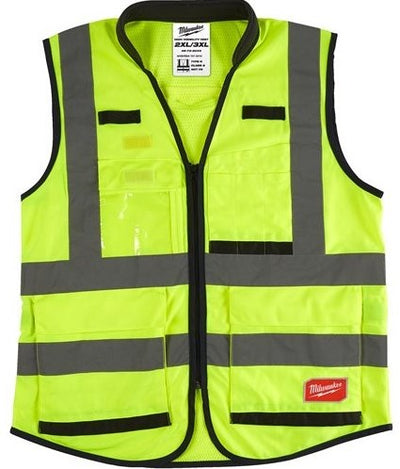 Milwaukee Zubehör Milwaukee Premium Warnweste Klasse 2 gelb – XXL – 4932471897
