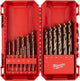 Milwaukee Zubehör Red Cobalt Packout Ready Box Metallbohrerset HSS-G – 4932499764
