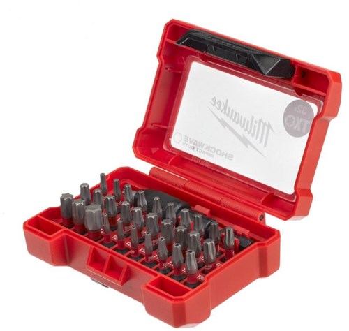 Milwaukee Zubehörset SHW CD Torx-Set – 32-teilig – 4932471586