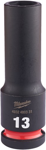 Milwaukee Zubehör Stoßwellen-Schlagstecknuss 1 2 lang 13 mm | 1 Stück - 4932480331