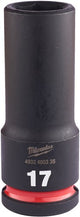 Milwaukee Zubehör Stoßwellen-Schlagstecknuss 1 2 lang 17 mm | 1 Stück - 4932480335