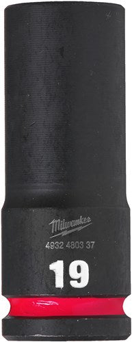 Milwaukee Zubehör Stoßwellen-Schlagstecknuss 1 2 lang 19 mm | 1 Stück - 4932480337