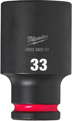 Milwaukee Zubehör Stoßwellen-Schlagstecknuss 1 2 lang 33 mm | 1 Stück - 4932480350