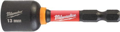 Milwaukee Zubehör Schlagschrauber | magnetischer Shockwave™ Sechskant 13 x 65 mm – 4932492443
