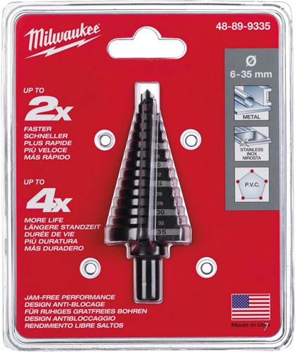 Milwaukee Zubehör Stufenbohrer 6–35 mm – 48899335