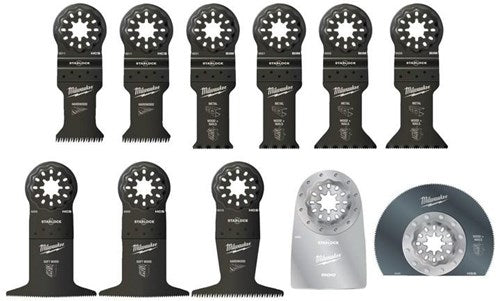 Milwaukee Zubehör Starlock – Set OMT General Set-11-teilig – 48906090