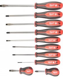 Milwaukee Zubehör Tri-Lobe-Schraubendreher-Set 3 – 10-teilig – 4932471808