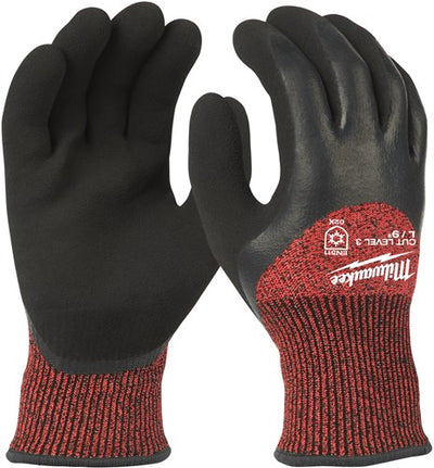 Milwaukee Zubehör Winterarbeitshandschuhe Schnittklasse 3 C - L 9 | 1 Paar - 4932471348