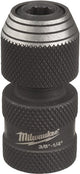 Milwaukee Adapter SHW 3 8 Quadrat auf 1 4 Sechskant – 1 Stück Kappenadapter Shockwave™ 3 8 auf 1 4 Sechskant – 4932493426